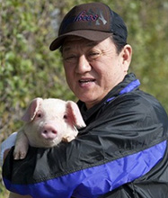 松阪豚開発者の山越氏